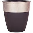 Muddy Hands 51 Litre Hendrix Extra Large Plant Pot Tall Round Plastic Flower Tree Planter (Champagne)