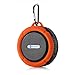 Produktbild Jasnyfall Bluetooth-Lautsprecher drahtloser Bluetooth Stereo USB-Lautsprecher C6 Bluetooth Wireless Speaker Mini Super Bass bewegliche wasserdichte Lautsprecher Orange