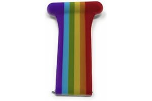 Coopers Care UK Compatible with Fitbit Versa Model 1 and 2 Nurse Fob Watch Strap Rainbow Pink Blue Paw Print Vet Nurse Gift Polka Dot (Rainbow)