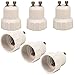 Produktbild 6pcs GU10 zu E14 Lampe Glühbirne Basis Sockel Lampenhalter Konverter Adapter für Lampe-Wandler, LED- SzHahn