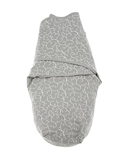 Baby Swaddle Blanket - Full Body Swaddle Wrap (Grey Classics)