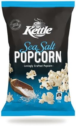 Kettle Popcorn Sea Salt 25g x 18