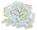 JaipurCrafts Decorative Glass Pebbles Colorful Vase Fillers For Home Decoration And Aquarium (White, Yellow) RS.299.00
