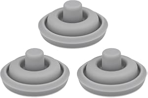 BRUSH & STYLE [3 UDS] Junta Indicadora de Cocción para Olla a Presión WMF Perfect y Perfect Plus – Goma de Silicona Ø3cm – Compatible con Ollas 2,5L a 8,5L – Recambio para Goma Olla WMF Perfect