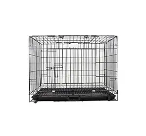 PSK Metal Dog Cage (Sky Black 36-inch)