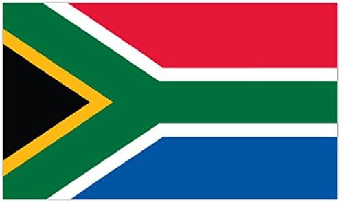 5Ft Sports South Africa Rugby Party Large African National Fabric Flag