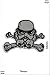 Produktbild Patch - Star Wars Trooper - Helm mit Knochen - Movie Game Patch - Cartoon - Comic - Patches - Aufnäher Embleme Bügelbild Aufbügler - Costume
