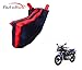 Auto Hub Black Red Bike Body Cover For Bajaj Pulsar 220 F RS.259.00