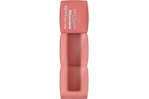 Maybelline New York Superstay Teddy (Tint) pomadka do ust, do delikatnych, matowych ust, bardzo długo utrzymujący się kolor, miękkie wykończenie, wygodna bez farbowania, kolor: 15 Skinnydip, Superstay