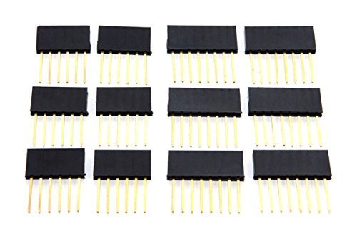 utronixStackable Header Connector Kit for Arduino 6x6 and 6x8pin