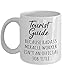 Produktbild Gift for Tourist Guide - Badass Miracle Worker Isn't Official Job Title Funny Novelty Gag Gift Idea for Men Women Friend Colleague Coworker Party Birthday Christmas Present 11oz Coffee Mug Tea Cup