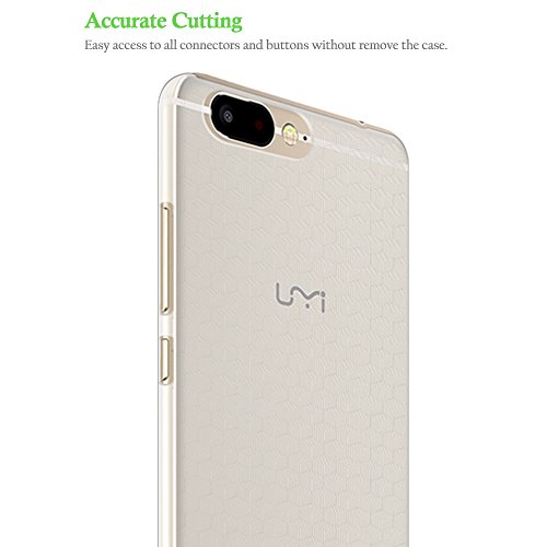 Funda para UMI Z Pro   UMI Z  Olycism Ultra-delgado  Ajuste Perfecto  Antideslizante  Anti Ara  azos  Cubierta dura Caso de Hard Funda Protective Case Cover  Semi-transparent 