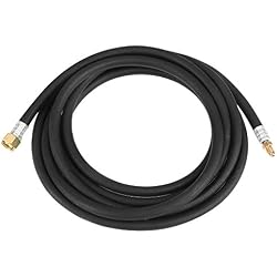 Tuyau de Câble d'Alimentation,Walfront Tuyau de Torche de Soudure de TIG 11-1 / 2 Pieds 3.7M 16 * 1.5 pour la Flamme de Soudure de WP17