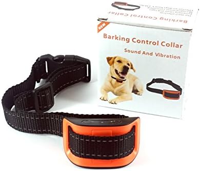 Sterling Pets Anti Bark Dog Collar – Humane Bark Behaviour Control - Sound and Vibration - Fast and Simple – Small Medium Large Dogs - Extra Battery – 7 Stage Sensitivity - Tough Reflective Collar