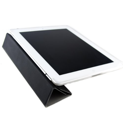 kwmobile Hülle für Apple iPad 2 / 3 / 4 – Smartcover Kompatibles Backcover Case Tablet Schutzhülle TPU Silikon – Tabletcase Cover Weiß - 4