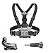 Produktbild DEjasnyfall Verstellbarer Brustgurt für Gopro Hero 2/3/3 + / 4/5/6 (schwarz)