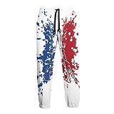 chandal francia el corte ingles Ligeros, no pesados, no gruesos, cómodos, nuevos pantalones de chándal para el fin de semana; informales alrededor de la casa para descansar, gimnasio o perro; pantalones para hombre con bolsillos y parte inferior elástica.