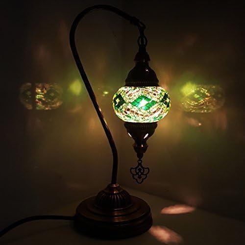 Colourful Small Turkish Moroccan Style Desk Table Lamp Light - SM_GR5