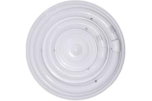 PRILUX Plafón fluorescente circular 54W de dos tubos (no incluidos)