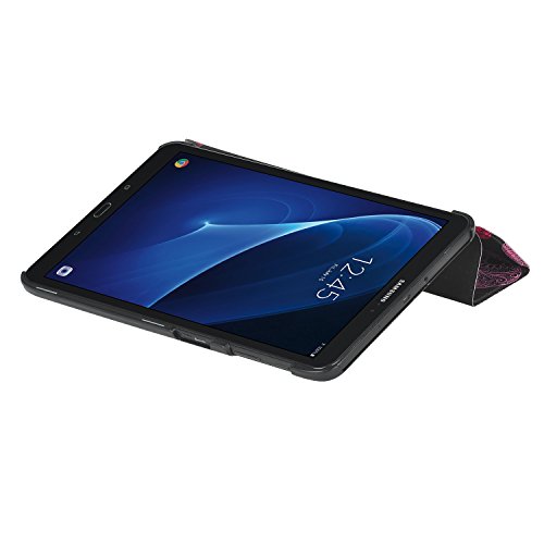 Samsung Galaxy Tab A 10.1 Hülle, IVSO® Ultra Schlank Superleicht Ständer Slim Leder zubehör Schutzhülle für Samsung Galaxy Tab A 10.1 Zoll Wi-Fi/ LTE (2016) SM-T580N/SM-T585N Tablet-PC perfekt geeignet, Muster-8 - 7