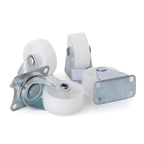 Ampel 24 set of castor wheels for garden furniture/Consisting of two swivel and two fixed castors