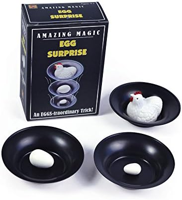 Bristol Novelty MC106 Surprise Egg, Black/White, One Size