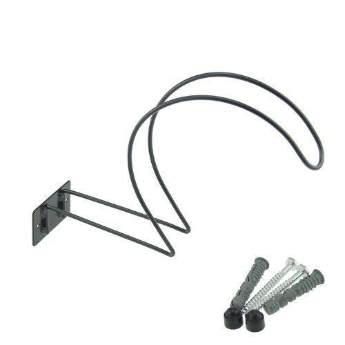 Wandhalter Helmablage schwarz Helmhalter Fahrradhelm Motorradhelm Helm Reithelm