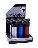 Maxim Bunsenbrenner Creme Brulee Gasbrenner Shisha Wasserpfeifen Brenner verschiede Farben inkl. Samtbeutel - 