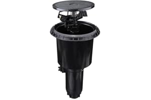 GNCGARDEN Aspersor de Impacto 6008 Resistente para riego automático. Baja presión/caudal. Aspersores de riego césped con Toma Hembra de 1/2" y 3/4". Aspersor Sectorial Alcance de 6 a 13m