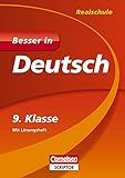 Besser in Deutsch - Realschule 9. Klasse (Cornelsen Scriptor - Besser in) by 