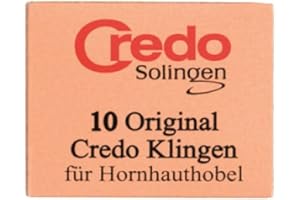 Credo 47131 Cuchillas para Cortacallos, 10 unidades)