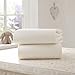 Clair de Lune Cot Cotton Jersey Fitted Sheets (Pack of 2, Cream)