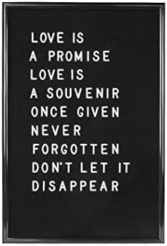 Skylantern Original Letter Board 46 cm Black