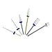 WILSON Ceramic Grinding File Bits Set for Acrylic Salon Art Nails Design, 6 in 1
