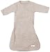 Cocooi Merino Baby Gown, Honey Oat, For Newborn Babies