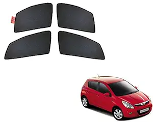 WolkomHome Car Half Curtain Sunshades Fix Curtains for Hyundai i20 Old