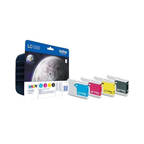 Brother LC1000 Value Pack Cartouche d'encre d'origine 1 x noir, jaune, cyan, magenta 400 pages