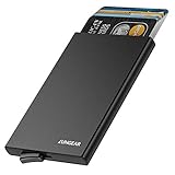 kartenetui damen chanel ◆ SLIM UND ULTRALIGHT - 9,6 × 5,8 × 0,7 cm, Nur 50 g schwer, schlanker als die meisten herkömmlichen Kartenhalterungen, passt perfekt in Ihre Hosentasche, Jeans, Handtasche, Rucksack und verabschiedet sich von Ihrer sperrigen Brieftasche.