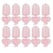 Imported 10Pcs Nail Art Finger Design Tips Cover Polish Shield Protector Clips Pink RS.180.00