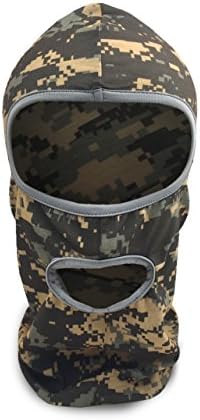 Hex Digital Camouflage Camo Balaclava Breathable Outdoor Windproof Helmet Liner Full Face Mask for Ski Motorcycle Cycling