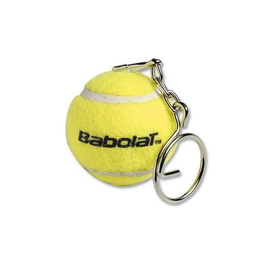 Babolat - Ball Key Ring, Porte-clés Mixte Adulte, Jaune, Taille Unique
