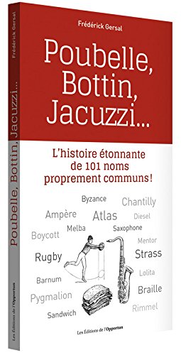 Preisvergleich Produktbild Poubelle, Bottin, Jacuzzi... : L'histoire étonnante de 101 noms proprement communs !