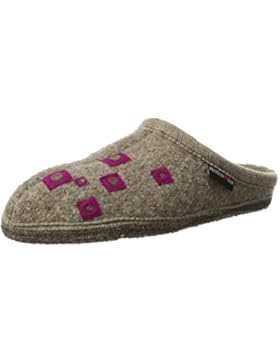 Haflinger Unisex-Erwachsene Walktoffel Geo Pantoffeln