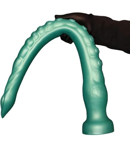 analdildo tragen 25.9 cm groer, turmfrmiger Silikon-Penis