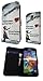 Produktbild 3D Samsung Galaxy S5 Mini Banksy Grafitti Art Balloon Girl Quote The Simplest way to stay Happy Design Fashion Trend Book Style Brieftasche Leder Creidt Kartenhalter Hülle pouch Flip Cover Shockproof Defender Case