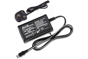Adhiper AC-L100 Ersatz-Netzadapter-Kit kompatibel mit Sony AC-L10A AC-L10B AC-L10C AC-L15A /B AC-L100C Kompatibel mit Handycam DCR-TRV DSC-S30 DSC-F707 und mehr Kameras