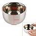 VERY100 Men's Best Badger Hair Shaving Brush with Double Layer Stainless Steel Bowl Cup Kit