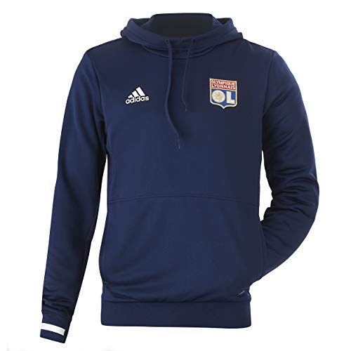 Olympique Lyonnais Sweat à Capuche Adulte Bleu OL Adidas 19/20