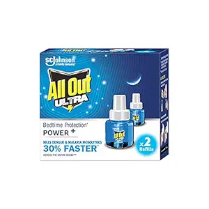 All Out Ultra Mosquito Repellant Refill, 2 units