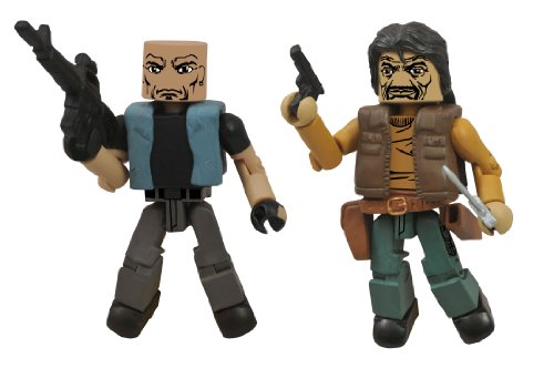 Walking Dead Minimates Series 4 Governor and Bruce (Pack of 2)